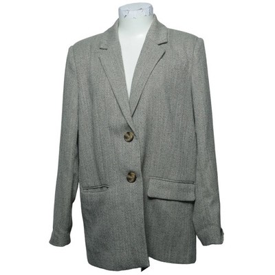 My Essential Wardrobe, Blazer, Größe: 34, Grau, Elasthan/Polyester/Viskose #fXY