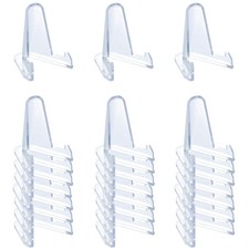 24 Packs Thickened edition 2.3 Inch Acrylic Card stands, Card Holder Display ...