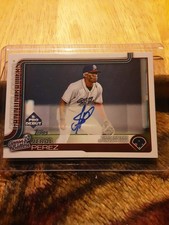 2025 Topps Pro Debut - Jeral Perez #PD-24 Autographs (AU, RC)
