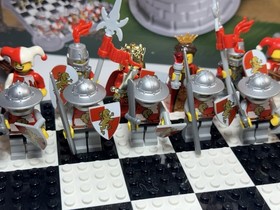 LEGO Kingdoms Chess Set (853373) 99% Complete, incl box READ!