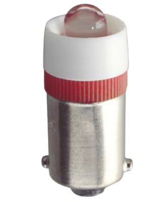 LED-24-BA9S-W EIKO LED LAMP 24-28VAC/DC T3-1/4 BA9S WHITE