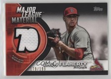 2021 Topps Major League Materials Black 179/199 Jack Flaherty #MLM-JF a2e