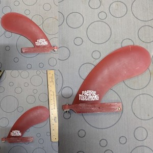 Pacific Vibrations Squirrel Tail Longboard Fin 7.0"