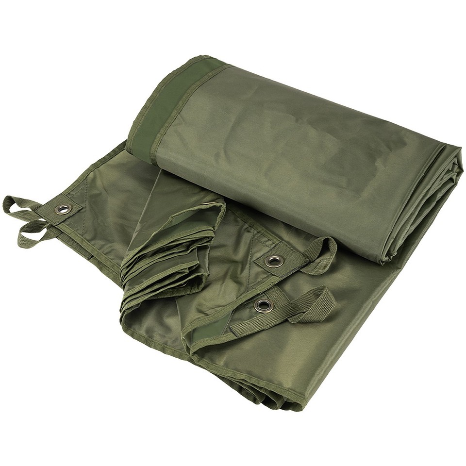 Brandit Premium Tarp 3X3m Mens Camping Hiking Trekking Tactical Army ...