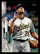 2020 Topps Celebration of the Decades Parallel # 92 Blake Treinen - Oakland Athl