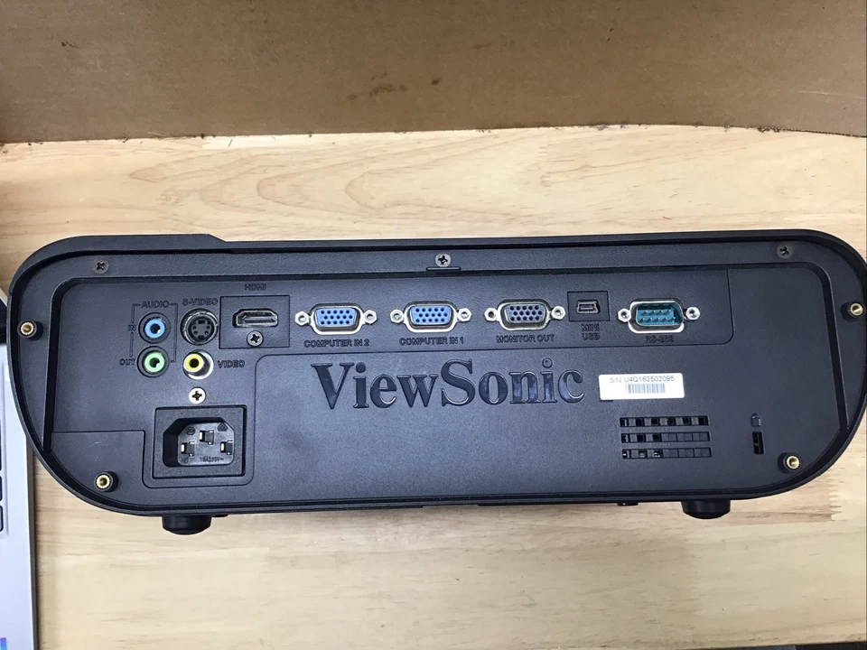 ViewSonic PJD5155 Projector 3300 Lumens SVGA 800x600 936 Hrs HDMI VGA - Image 3 of 4