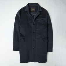 Cappotto Moorer tg 56 - XL Blu Navy Giacca Cashmere e Piuma d’Oca