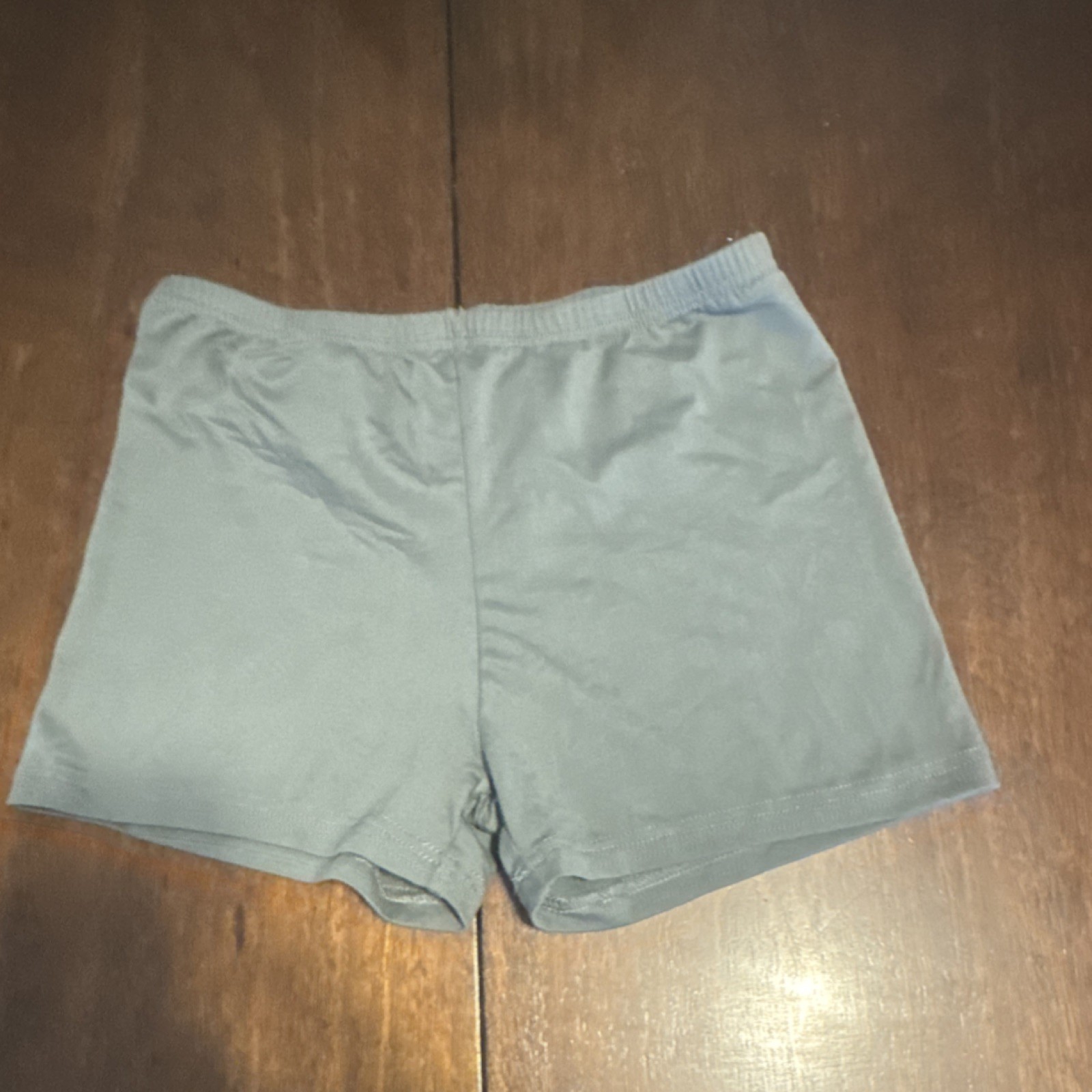 SheIn Gray Casual Shorts Women’s L 95% Polyester 5% Elastane Elastic Waist