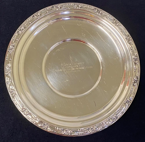 Reed & Barton Sterling Silver 10" Plate Marlborough ~ 280grams