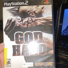 God Hand PS2 Capcom M Mature NTSC-U/C (US/Canada) Disc & Case