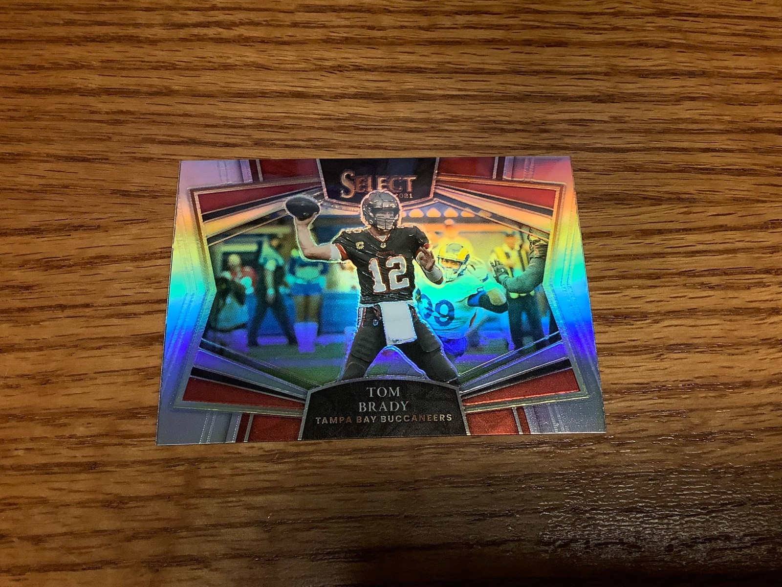 TOM BRADY 2021 SELECT SNAPSHOTS SILVER PRIZM SS-8