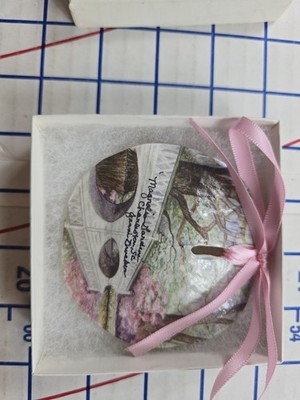 MAGNOLIA GARDENS CHARLESTON SOUTH CAROLINA SANDOLLAR ORNAMENT 3'' Jeani Drueker 