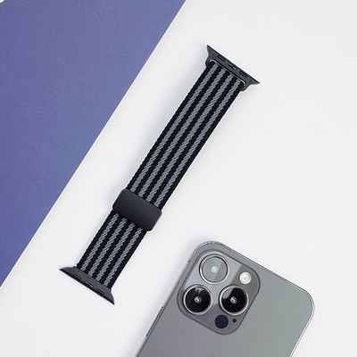 Sport Braided Nylon Watch Band Strong Magnetic Buckle Fit All Apple Watch 1-10
