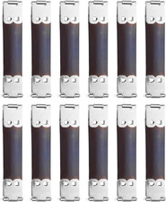 12Pcs Metal Internal Flex Frame, 7cm/2.8" Coin Purse Frame Handbag Hinges Clip f