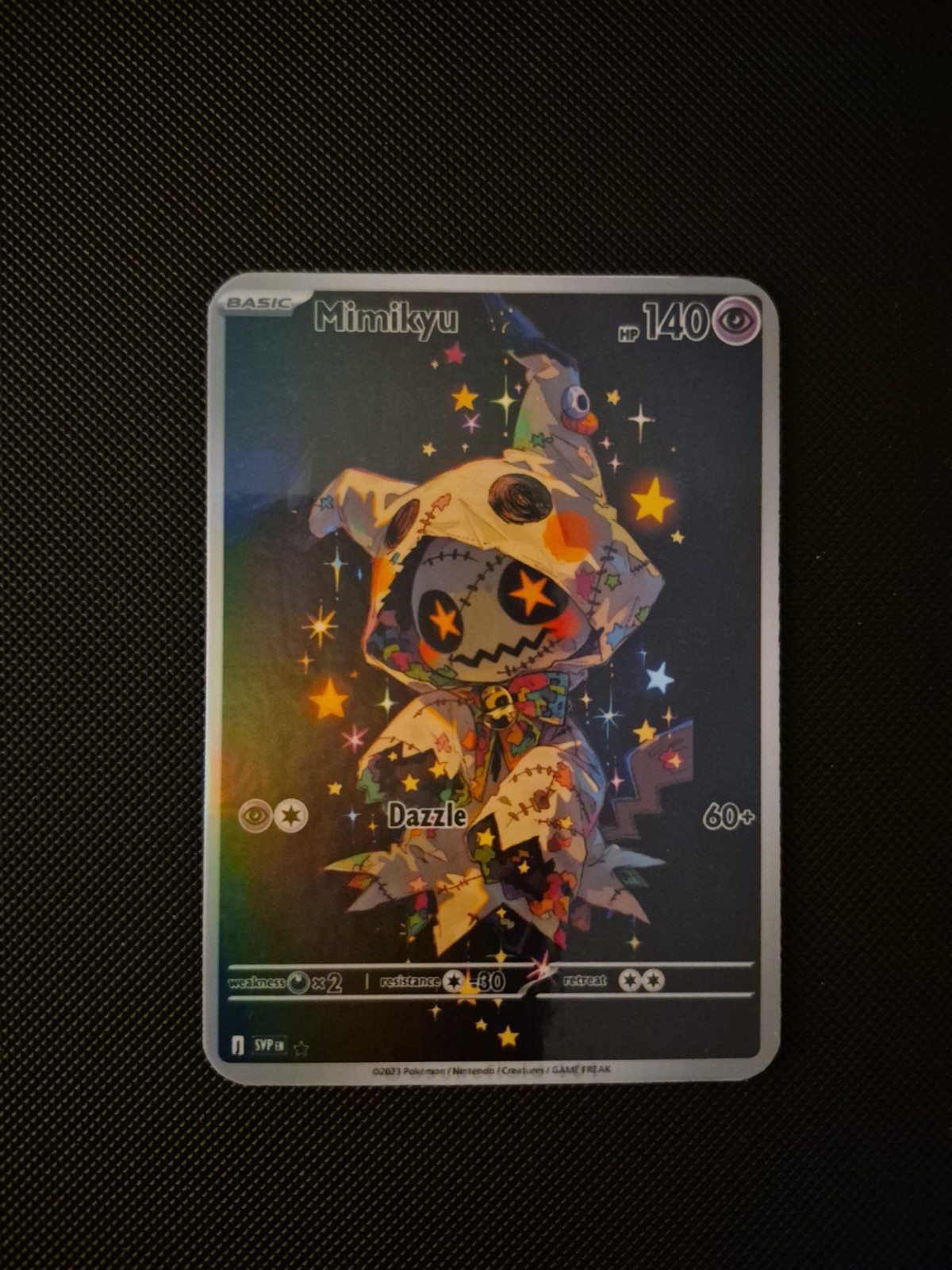 Mimikyu Pokemon Card Display Art Card [Details In Description]