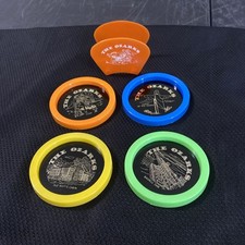 VINTAGE PLASTIC OZARK MOUNTAINS COASTERS SET ...