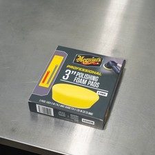 3 Meguiars Yellow Foam Polishing Pads 3 Pack For Da Rotary 3 Meguiars Yellow Foam Polishing Pads 3 Pack For Da Rotary