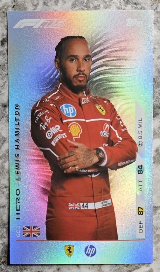 TOPPS F1 LEWIS HAMILTON ハミルトン 世界199枚 2024 TOPPS NOW Formula 1 F1 #66 LEWIS HAMILTON 20,000th lap
