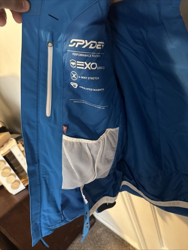NWT Spider Women’s Bronze Level Captivate Jacket Blue & White Size 8 - Picture 6 of 10