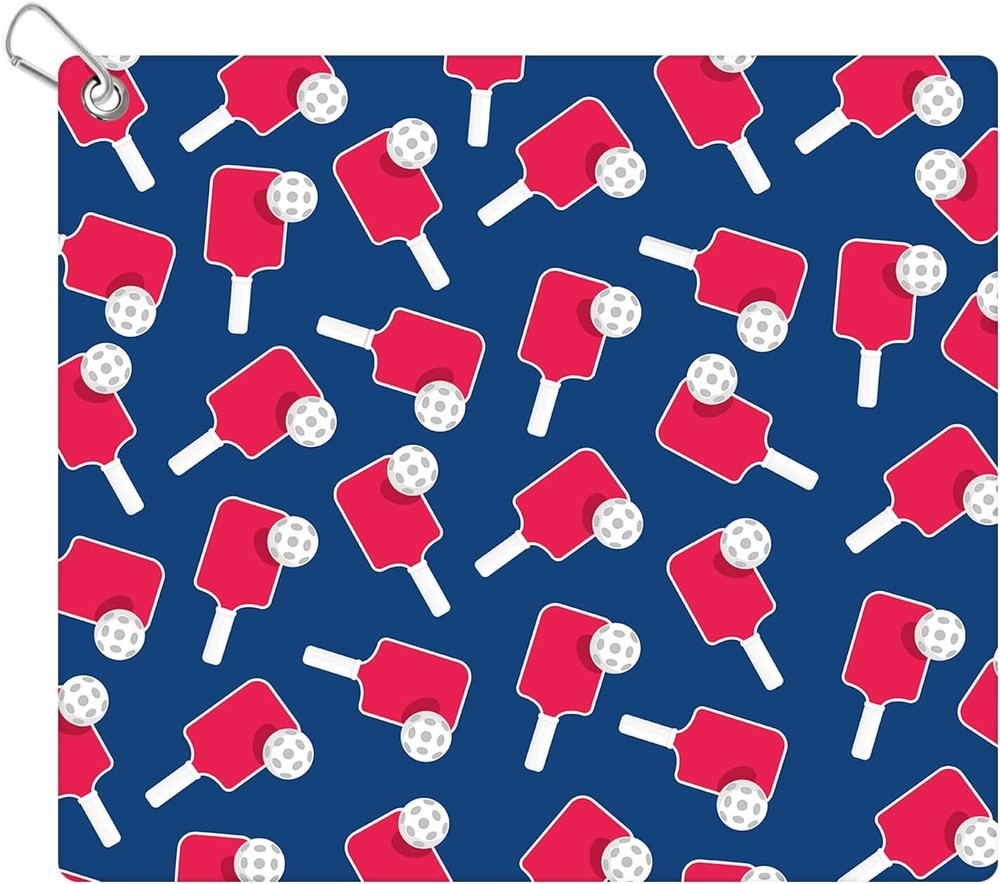 Pickleball Towel for Sweat, 15x17in Pickle Ball Towels Women Medium, Blue Pickleball Towel for Sweat, 15x17in Pickle Ball Towels Women Medium, Blue