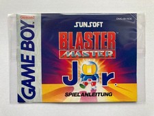 Thumbnail of ebay&reg; auction 236664662730 | Blaster Master Jr., Spielanleitung, Bedienungsanleitung, Game Boy, Gameboy, GB
