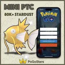 Pokémon PTC GO - Shiny Magikarp - 80K Stardust✨Read Description✨