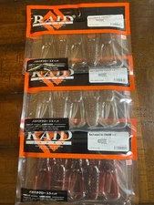 (Lot of 3) Raid Japan Batabata Craw 3.5” Cola Pink/Shrimp - 5 Packs *NEW* FS