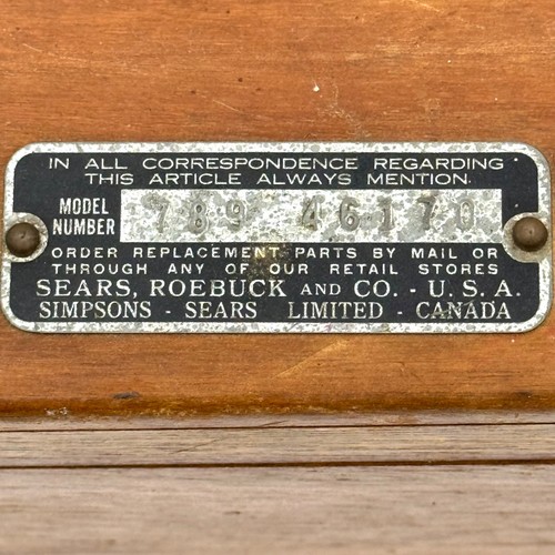 Vintage SEARS & ROEBUCK CRAFTSMAN Transit Level #789-461 in Original Wood Box - Picture 15 of 21