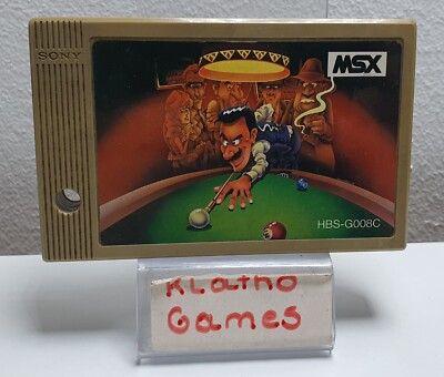 Sont Hit Bit Computer Billard MSX   Sony   Sehr Selten   B3378