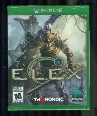 2017 Microsoft XBOXONE ELEX THQNORDIC Piranha Game UNUSED Sealed look