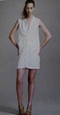 New With Tags Cushnie Et Ochs Sz 10 Silk Floral Jacquard Shirtdress-made in USA