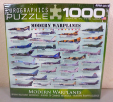 Eurographics WWII Aircraft Jigsaw Puzzle 1000 Piece Military Airplanes NEW