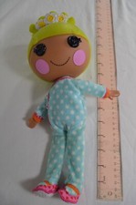 2010 MGA Lalaloopsy Pix E Flutters 13  Doll Green Hair Blue Pajamas Tnt