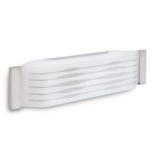 Philips 45571/17/16 2800K Matt Chrome Glass Dimmable Wall Light - 42W - NEW