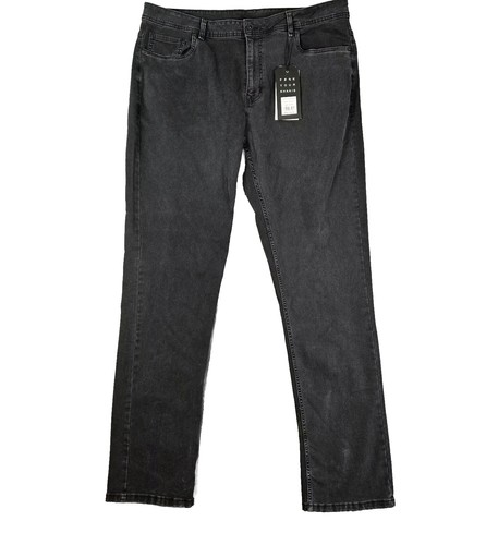 The Perfect Jean NYC Jeans Men’s 40x36 Athletic Fit Stealth Black Stretch NWT