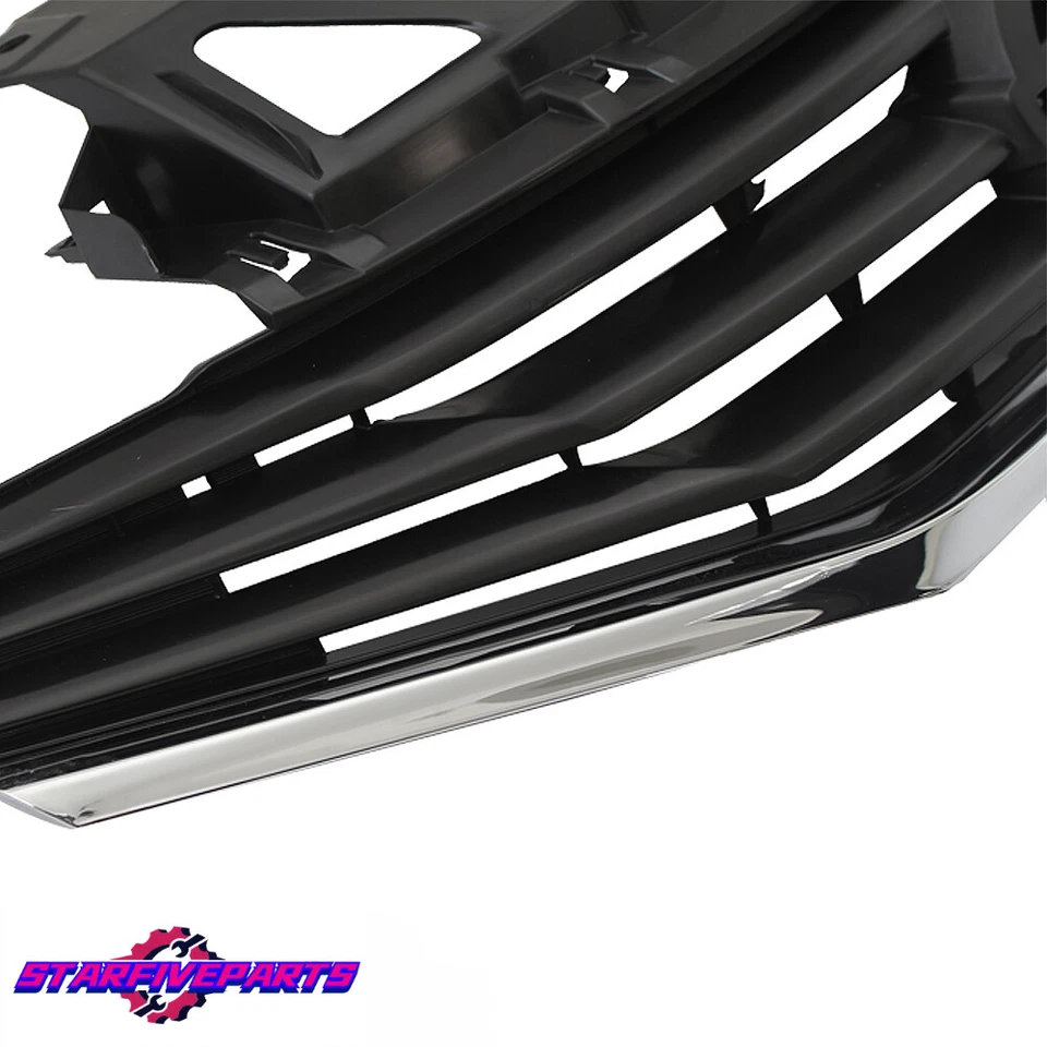 Front Grille and Cover & Fog Lights Set For 2014-2016 Nissan Versa Note SV 6pcs Foto 4 de 4