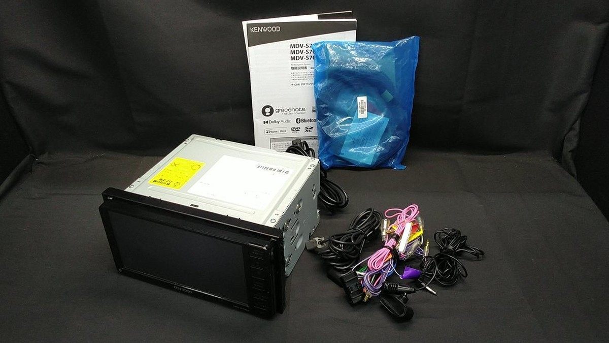 カーナビ KENWOOD 彩速 MDV-S708W 地図2023年 KENWOOD MDV-S708W