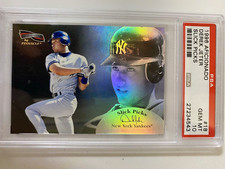 1996 Pinnacle AFICIONADO SLICK PICKS Derek Jeter ROOKIE #18 PSA 10 YANKEES POP 9