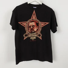 Big Lebowski Movie Worthy Adversary T Shirt Size Medium Black
