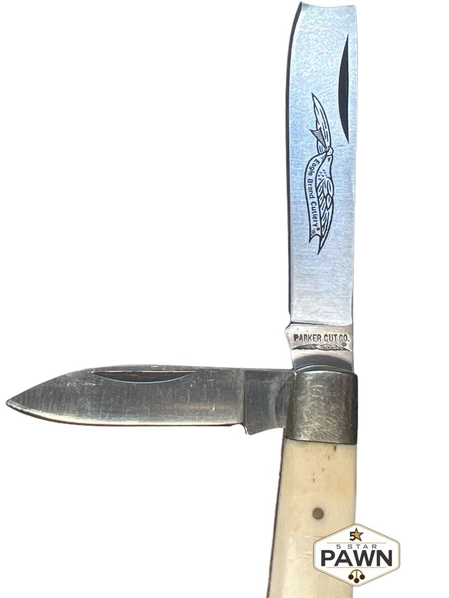 Parker Cut. Co. Japan Eagle Brand Cutlery Razor Knife Nice Parker Cut. Co. Japan Eagle Brand Cutlery Razor Knife Nice
