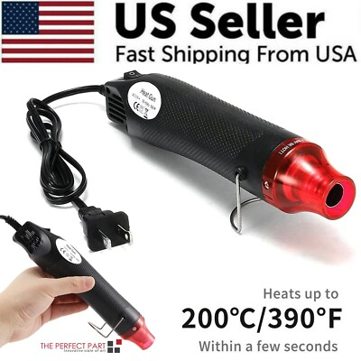 #ad Mini Heat Gun DIY Electric Nozzles Tool Hot Air Gun Embossing Drying Paint USA $9.48