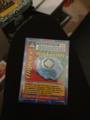 Red & Green Digivice - DIGIVOLVE Power Option - First/Second Gen