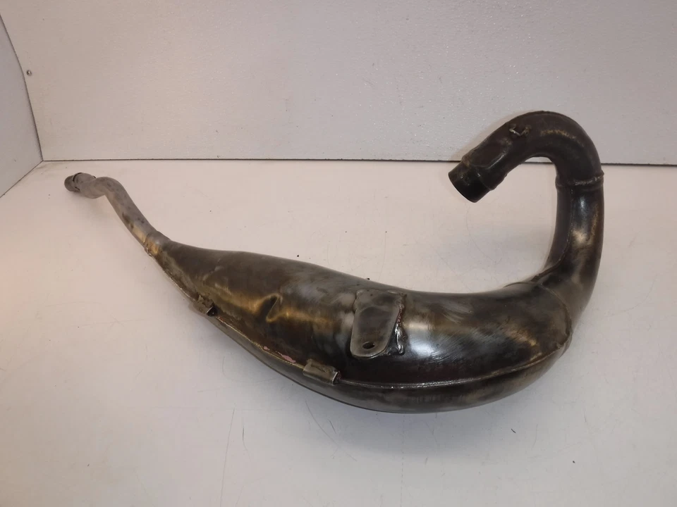 Suzuki RM125 RM125A 1978 tubo de escape fabricante de equipos originales cabezal de cámara Foto 4 de 4