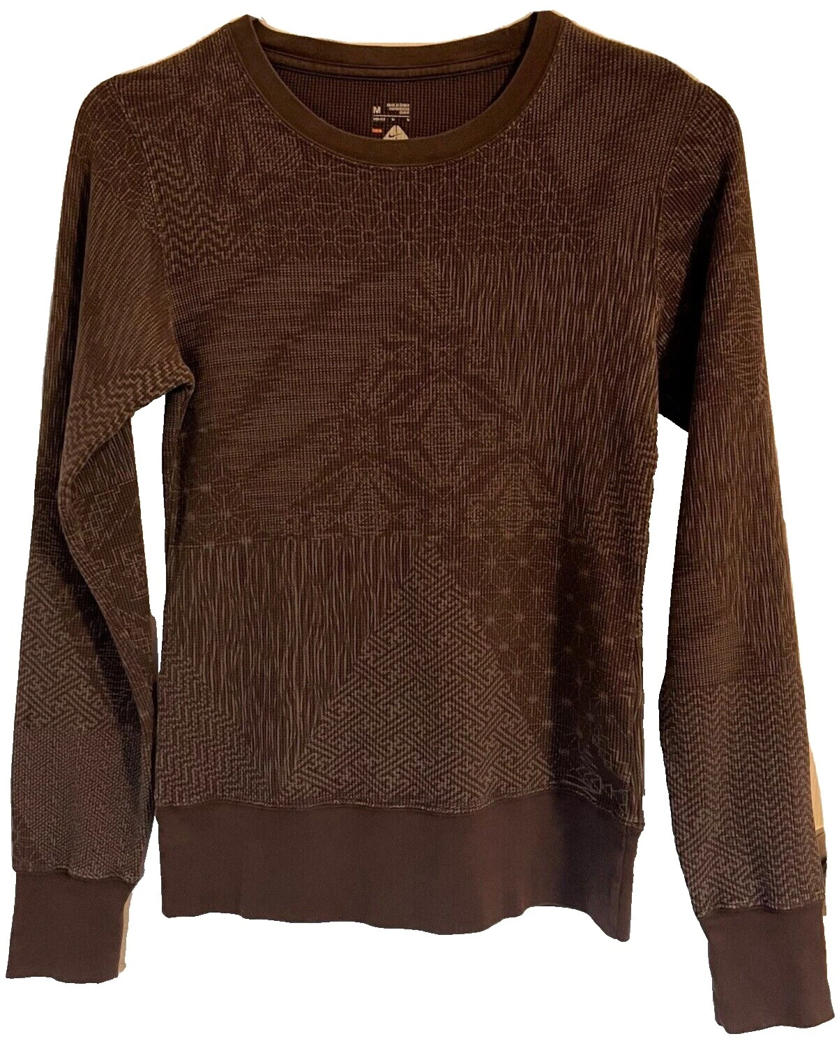 棉混纺 Brown Floral 运动服上衣女