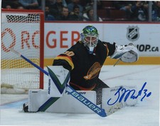 Vancouver Canucks Spencer Martin Signed Autographed 8x10 NHL Photo COA #2