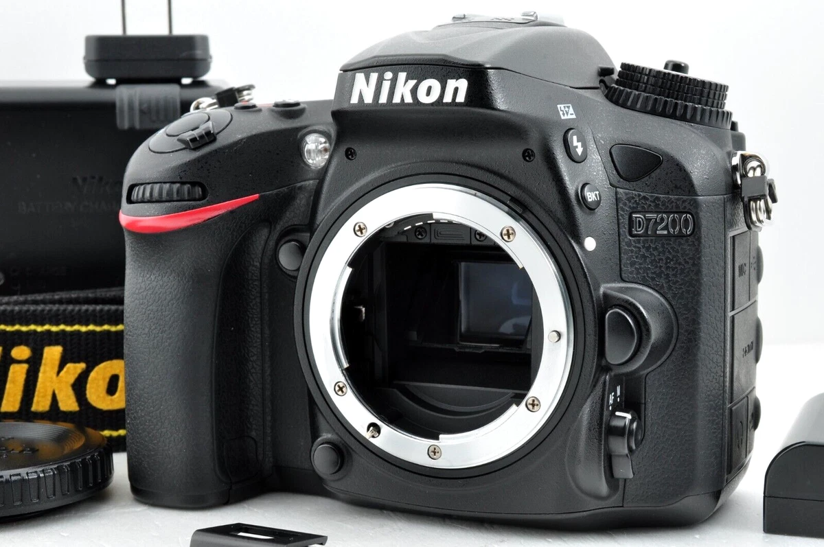 [Near Mint SC:33564(22%)] Nikon D7200 24.2MP DSLR Body APS-C from Japan  #1827