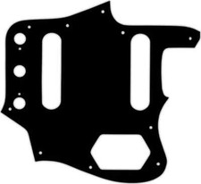 WD Custom Pickguard For Fender American Vintage 1962 Reissue Jaguar 03 Black...
