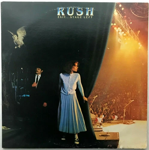 RUSH "Exit...Stage Left" 2LP 1981 Mercury [Hauppauge First Press] EX / VG+