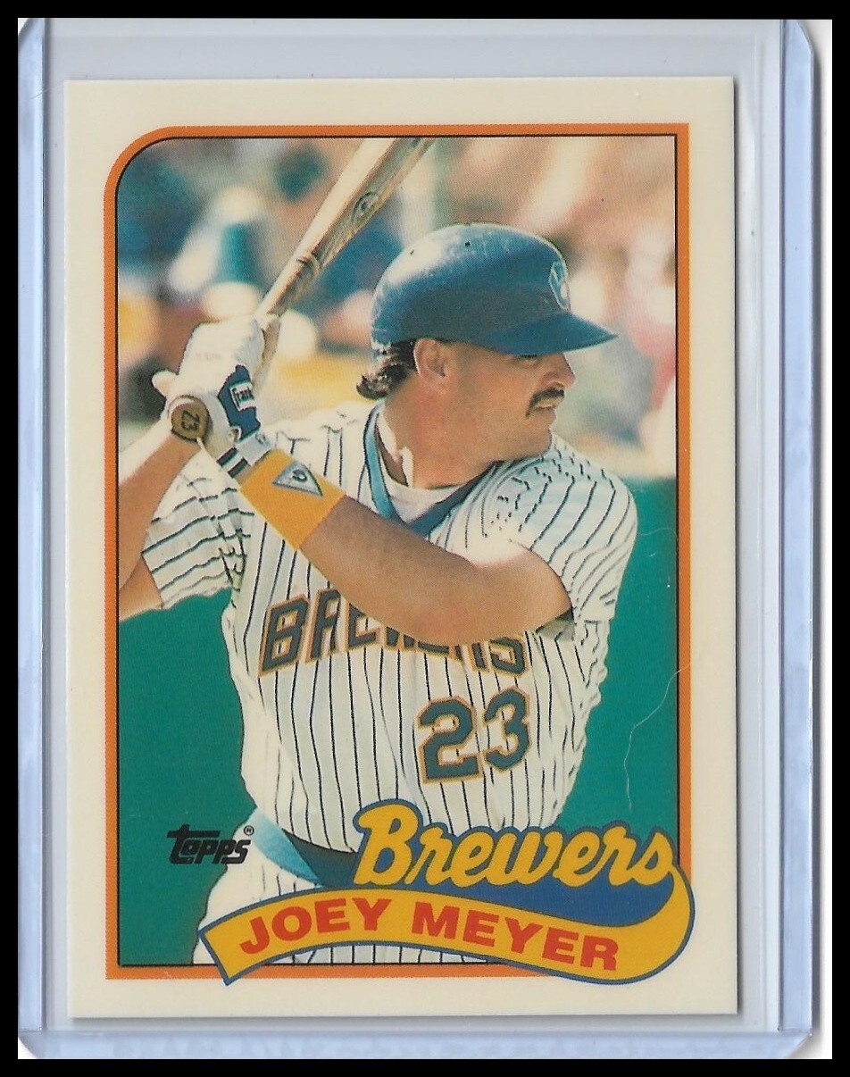 1989 Topps Tiffany - Joey Meyer #136