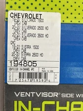 19-22 Silverado, Sierra 1500 2500 3500 Rain Guard